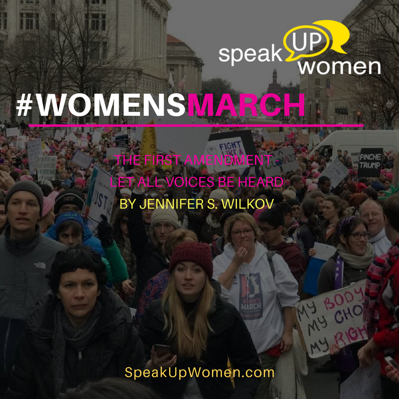 Speak Up Women - Speak Up: The First Amendment - Let All Voices Be Heard