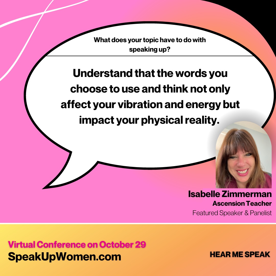 Why your words matter when you speak up.